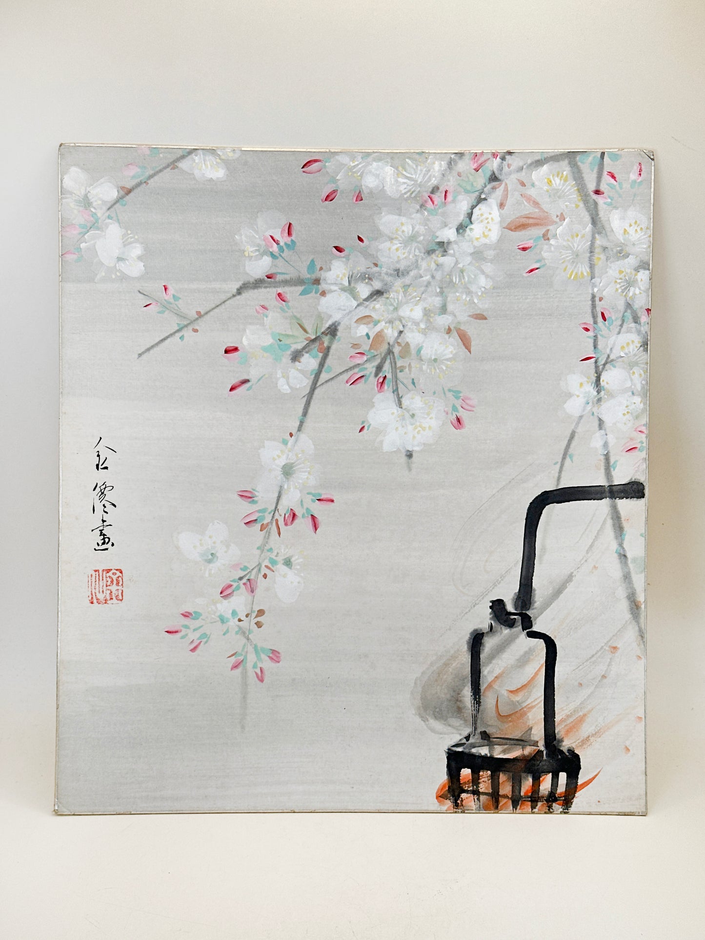 SHP286 - Shikishi Night Cherry Blossoms 夜桜図