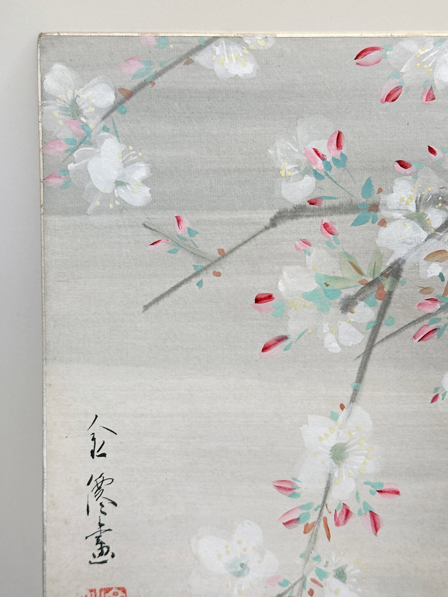 SHP286 - Shikishi Night Cherry Blossoms 夜桜図