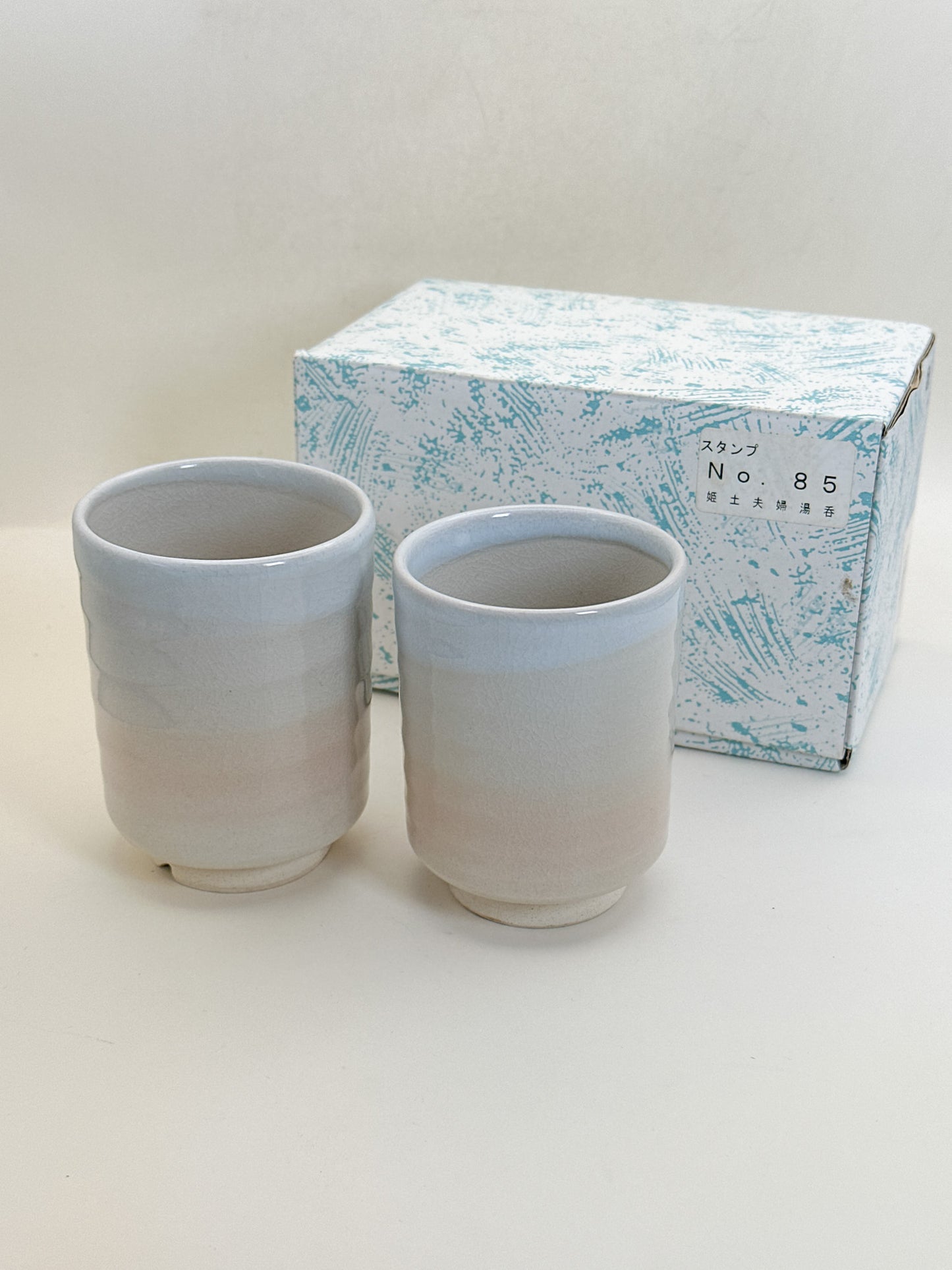 TB359 - Hagi-yaki yunomi tea cup set 萩焼