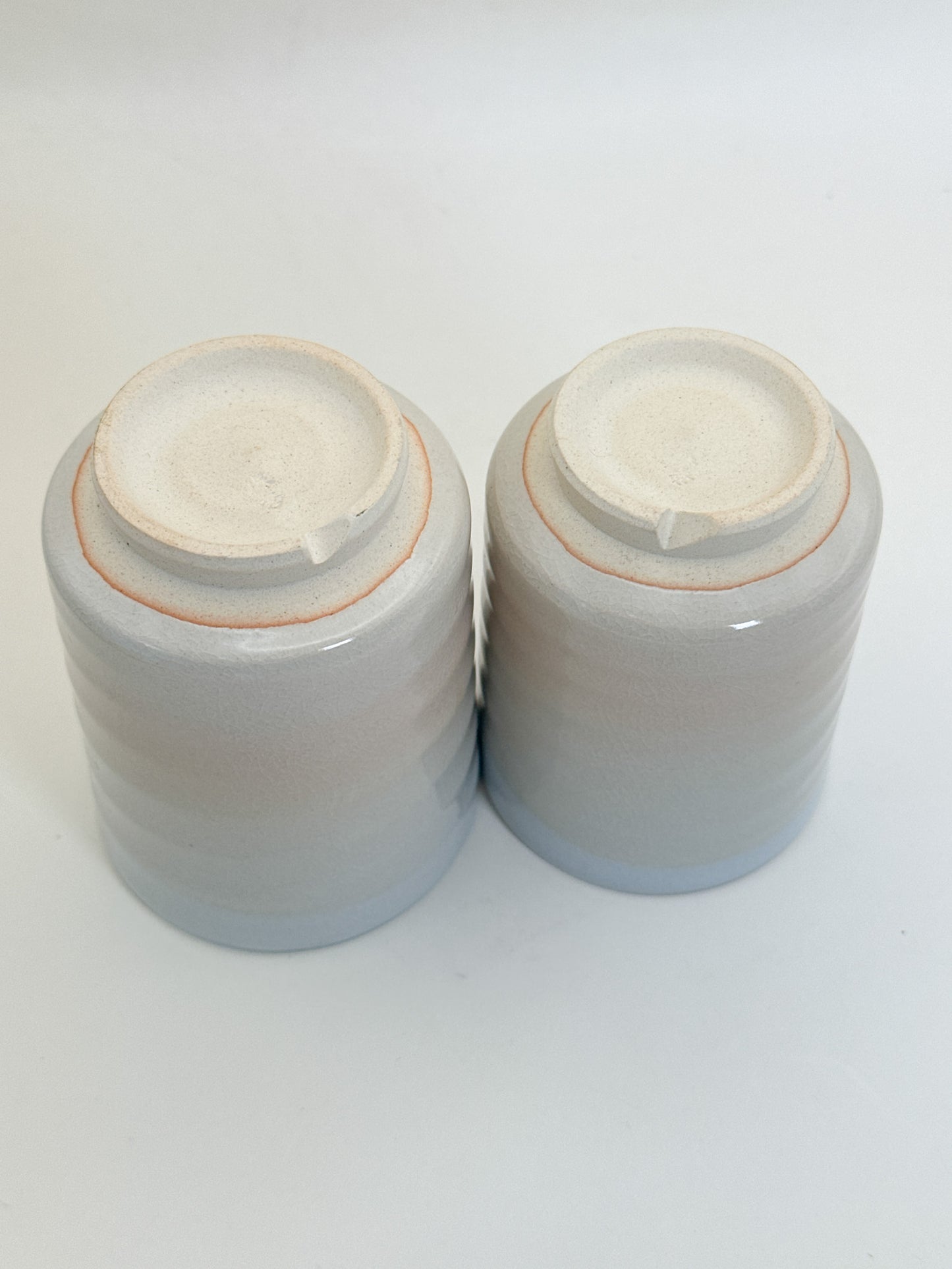 TB359 - Hagi-yaki yunomi tea cup set 萩焼