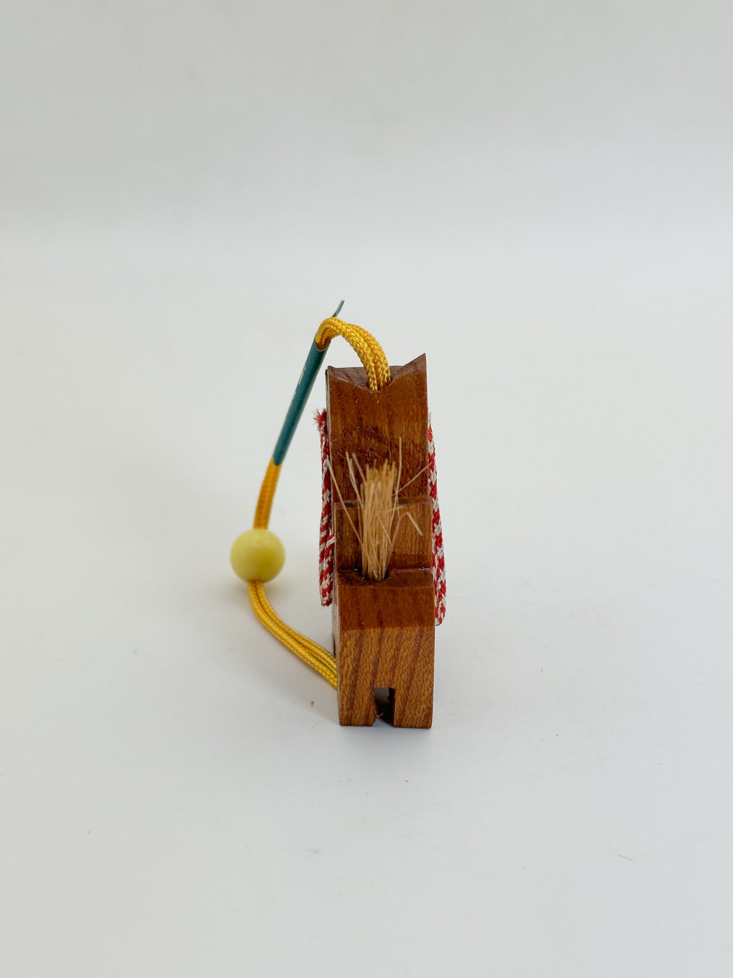 FT518 - Nambu-goma Wooden Keychain 南部駒