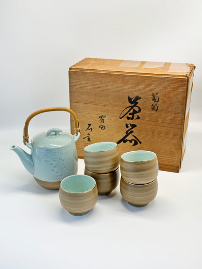 TB88 - Tea Set Grapes - Arita-yaki 有田焼