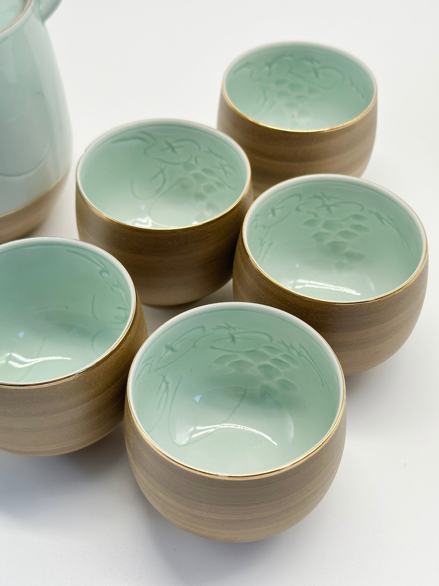 TB88 - Tea Set Grapes - Arita-yaki 有田焼