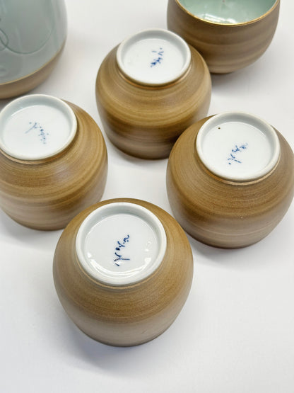 TB88 - Tea Set Grapes - Arita-yaki 有田焼