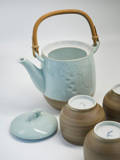 TB88 - Tea Set Grapes - Arita-yaki 有田焼