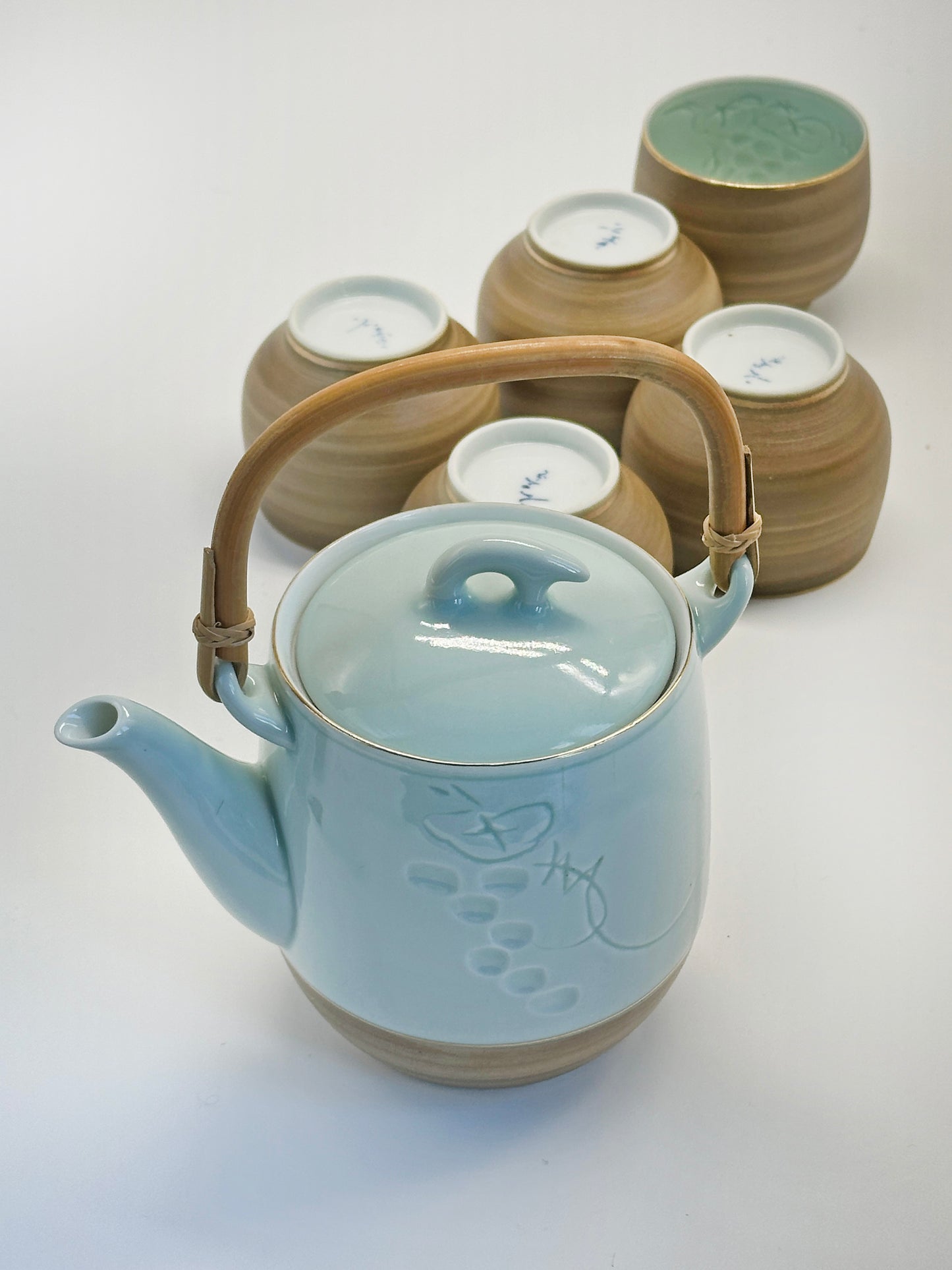 TB88 - Tea Set Grapes - Arita-yaki 有田焼