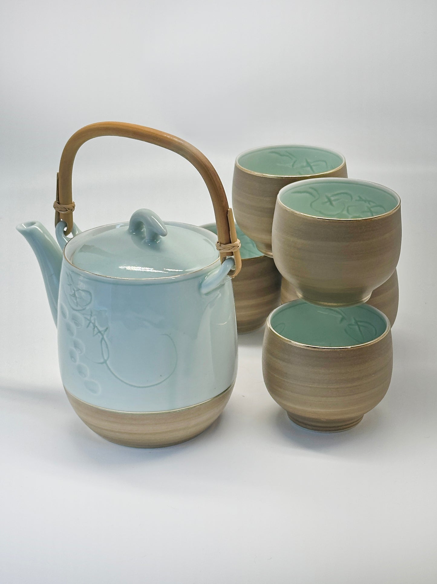 TB88 - Tea Set Grapes - Arita-yaki 有田焼