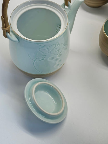 TB88 - Tea Set Grapes - Arita-yaki 有田焼