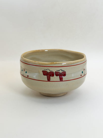 TC124 - Matcha Bowl Chawan of Akahada-yaki 赤膚焼