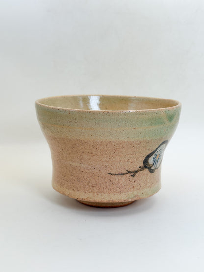 TC125 -  Mino-yaki chawan by Soga Hakuan 曽我伯庵
