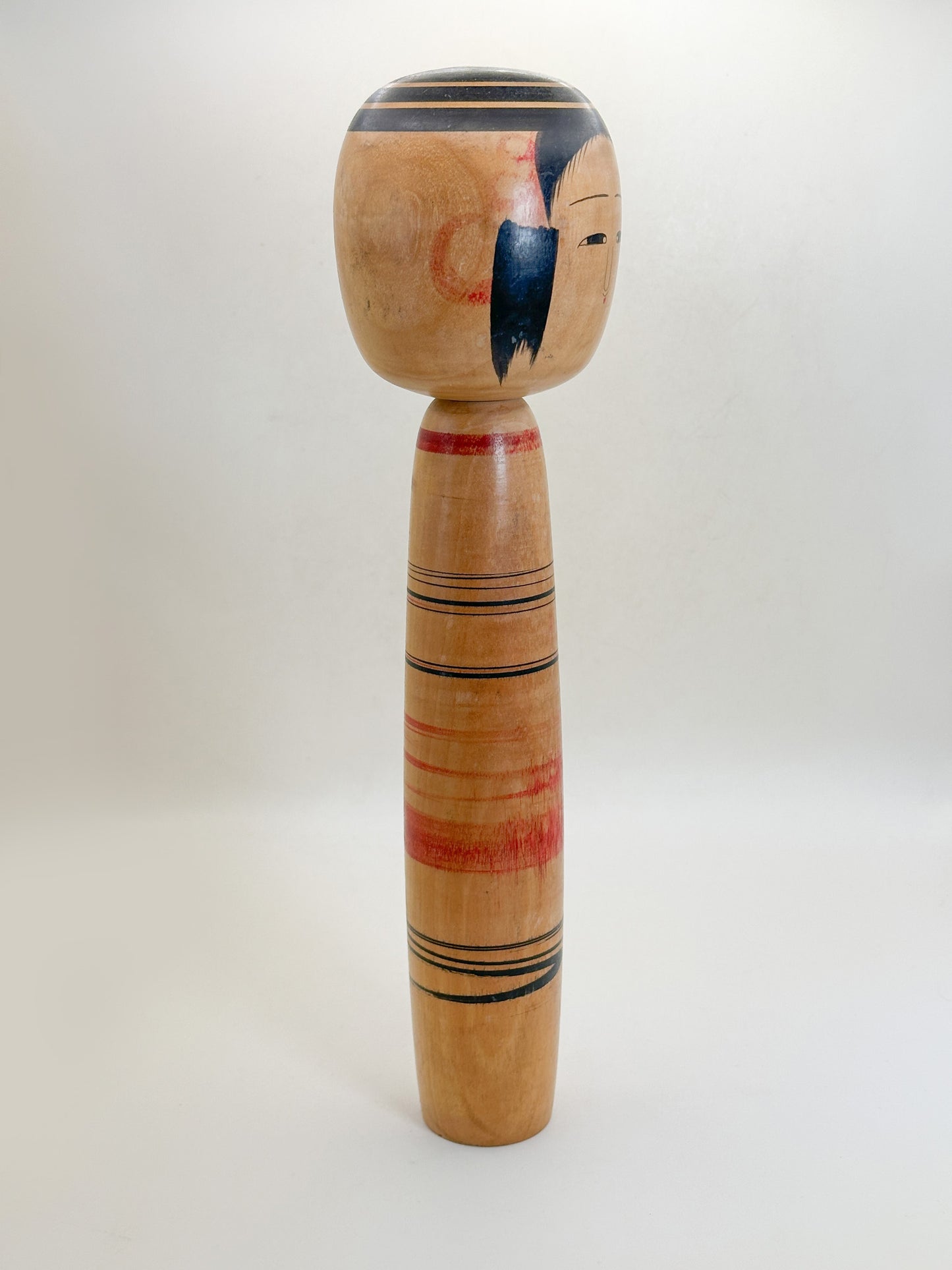 K30076 - Traditional Tsuchiyu Kokeshi by Kazue Abe 阿部計英