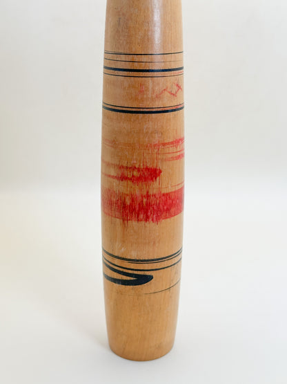 K30076 - Traditional Tsuchiyu Kokeshi by Kazue Abe 阿部計英