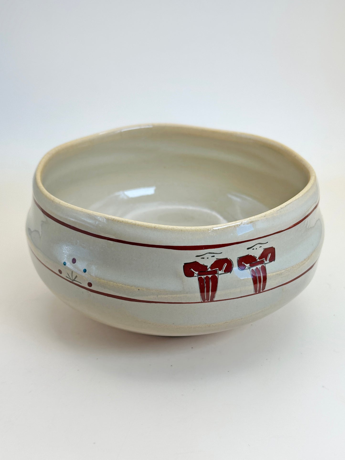 TC25 - Matcha Bowl Chawan d'Akahada-yaki 赤膚焼