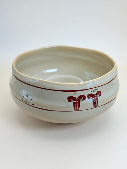 TC25 - Matcha Bowl Chawan d'Akahada-yaki 赤膚焼