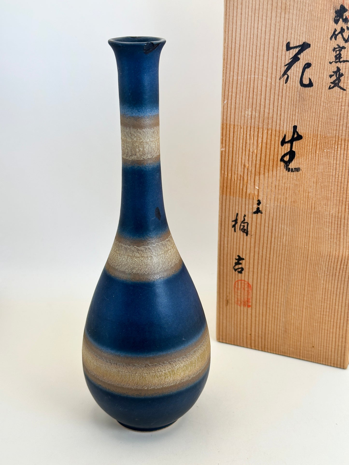 TB107 - Vase Tachikichi Kiyomizu-yaki 清水焼