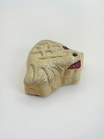 TB101 - Boîte d'encens Kutani-yaki par Takashi Kitamura 北村隆