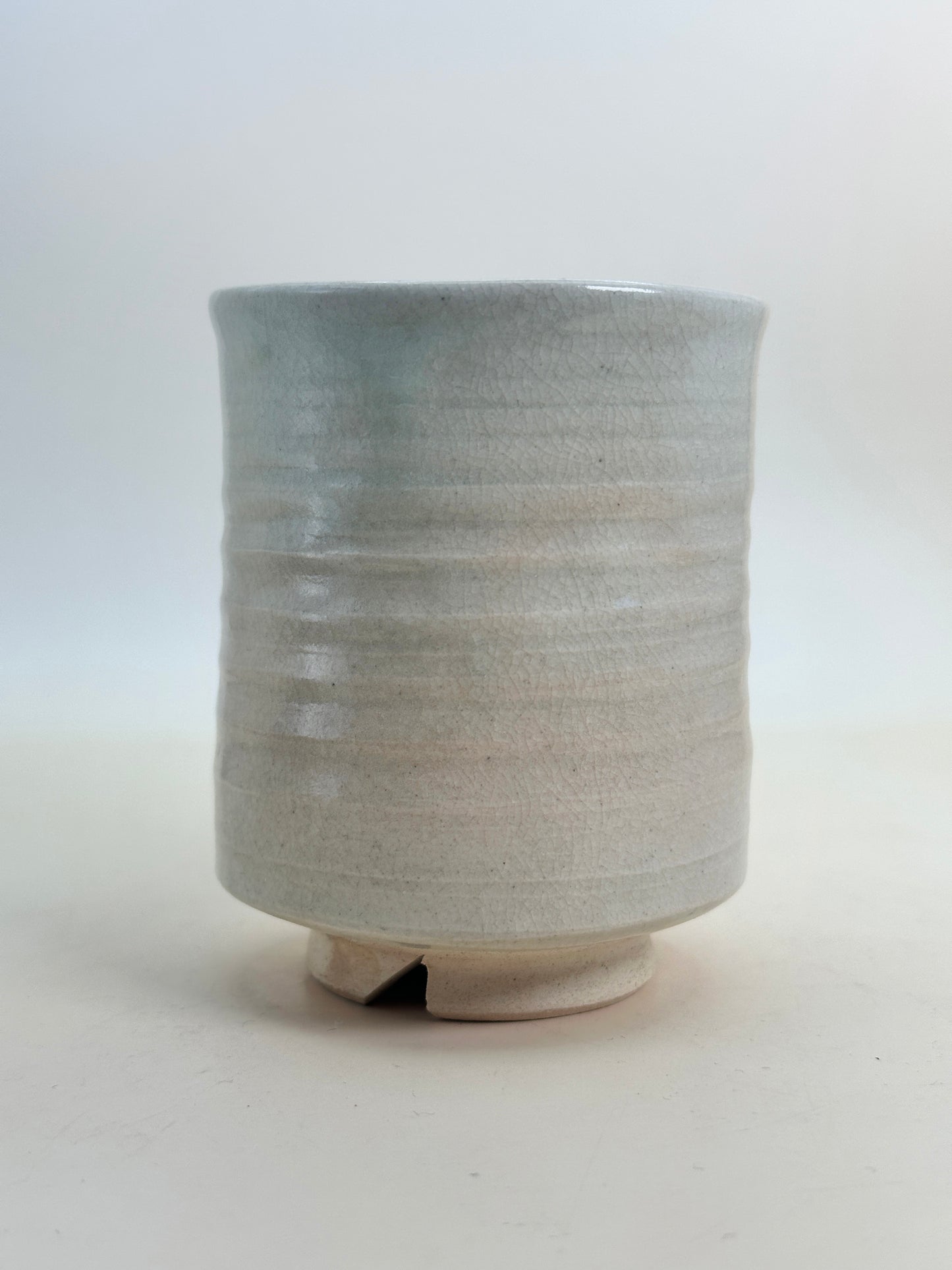 TB93 - Japon Hagi-yaki yunomi / tasse à thé 萩焼