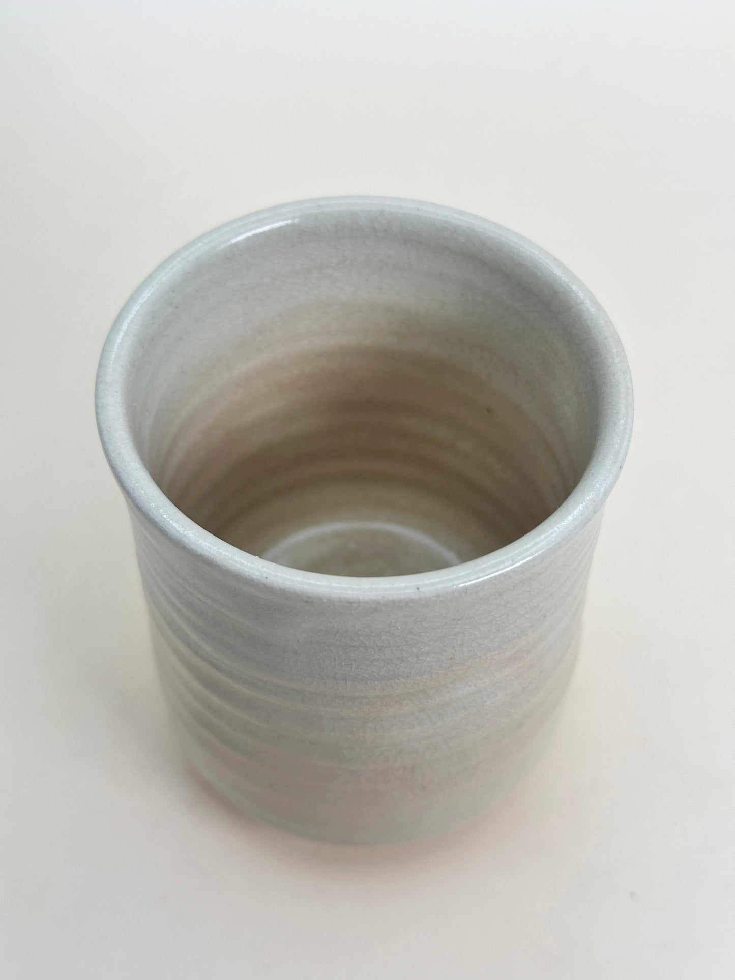 TB93 - Japon Hagi-yaki yunomi / tasse à thé 萩焼