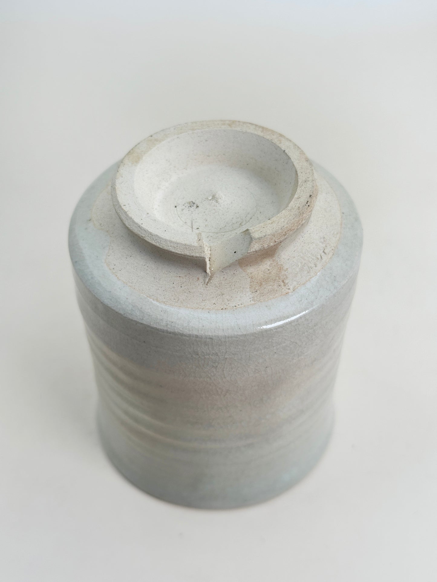 TB93 - Japon Hagi-yaki yunomi / tasse à thé 萩焼
