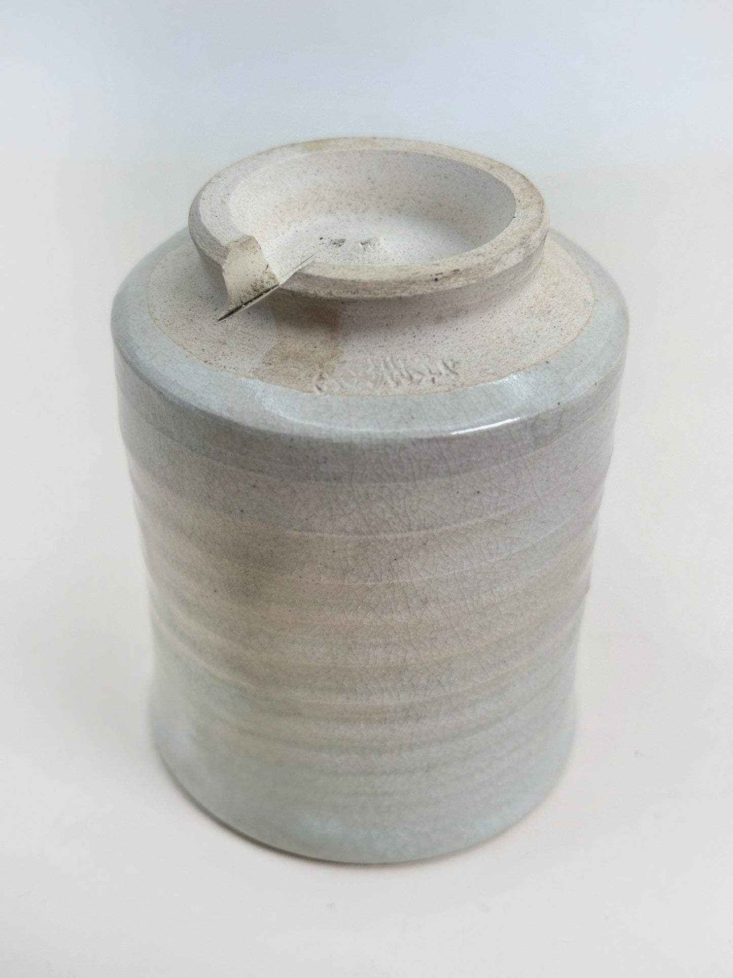 TB93 - Japon Hagi-yaki yunomi / tasse à thé 萩焼