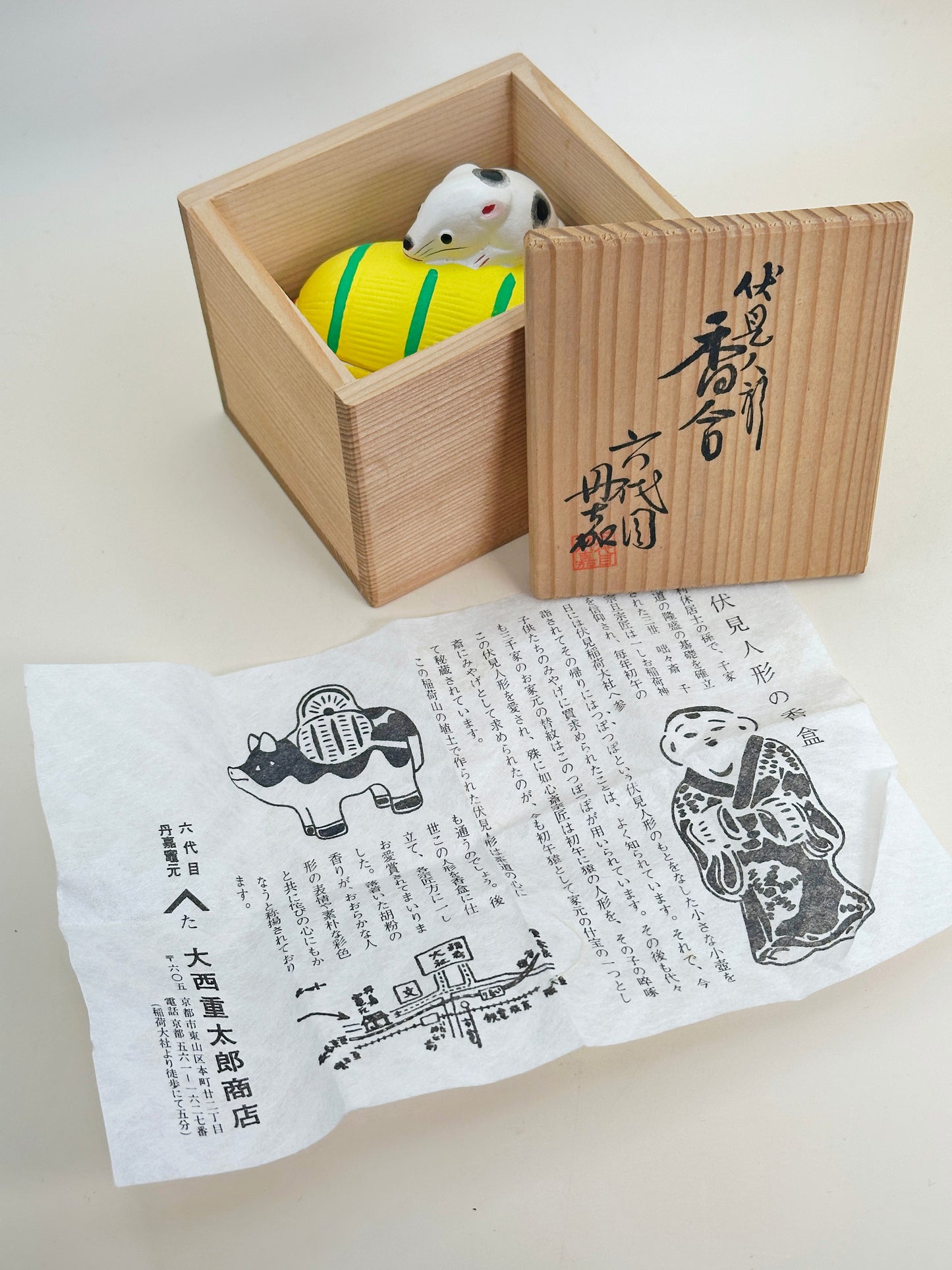 FT254 - Fushimi Dolls Kōgō from Kyoto︱Ningyō 伏見人形