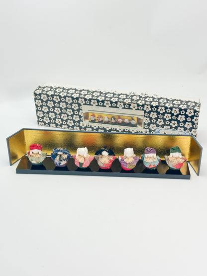 FT524 - Vintage Chirimen Craft – Seven Lucky Gods 七福神