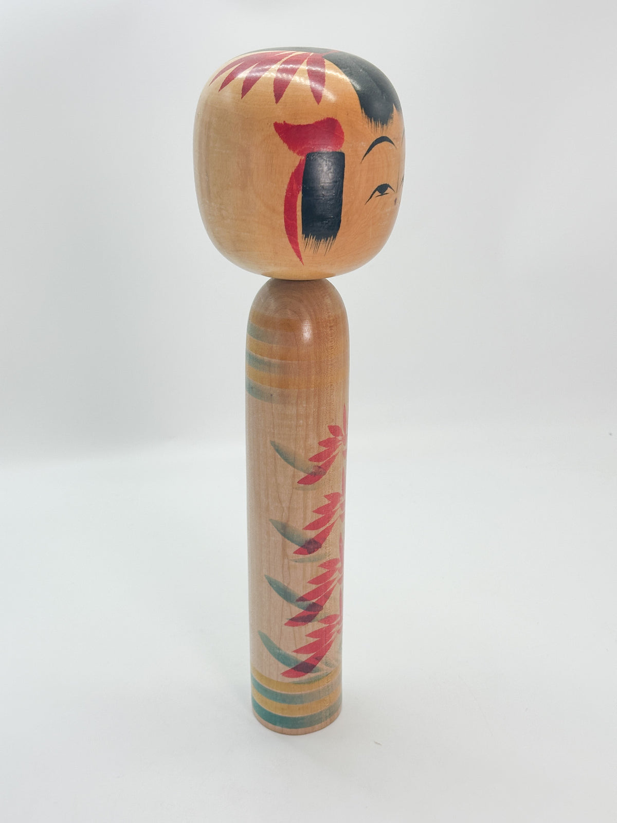 K35037 - Togatta Kokeshi by Kikuji Sato 佐藤菊治