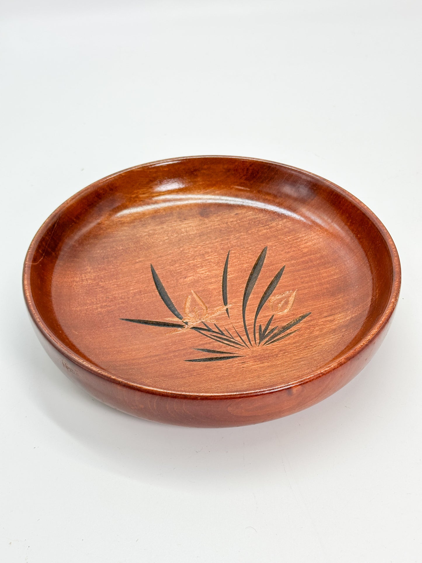 TB365 -  Sanuki-bori wooden kashiki 菓子器