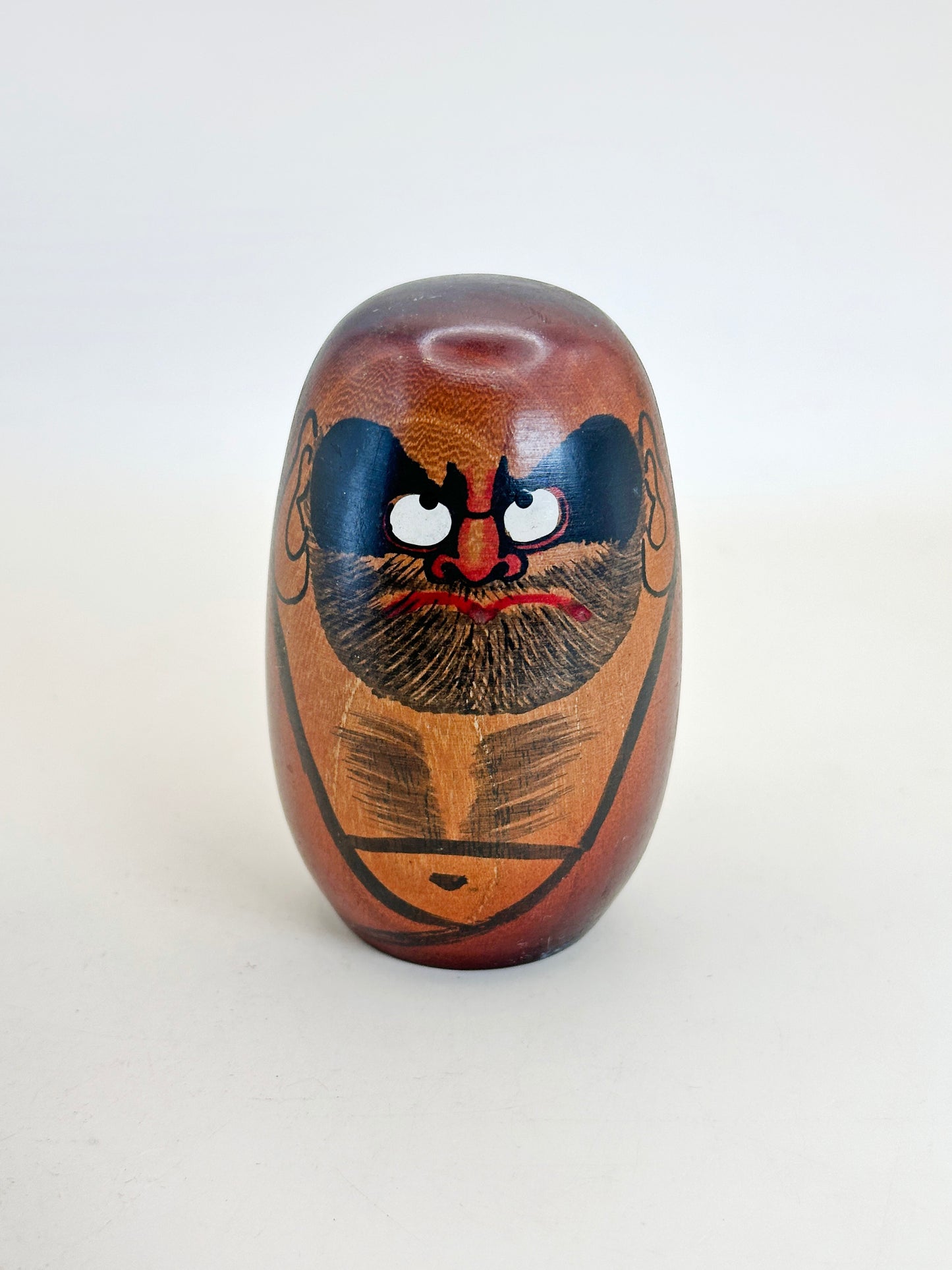 K10155 - Sōsaku Daruma Kokeshi by Gōno Seifū 郷野清風