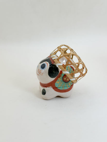 TB370 - Raku Inu Kaburi Kōgō by Itō Keiraku 伊東桂楽