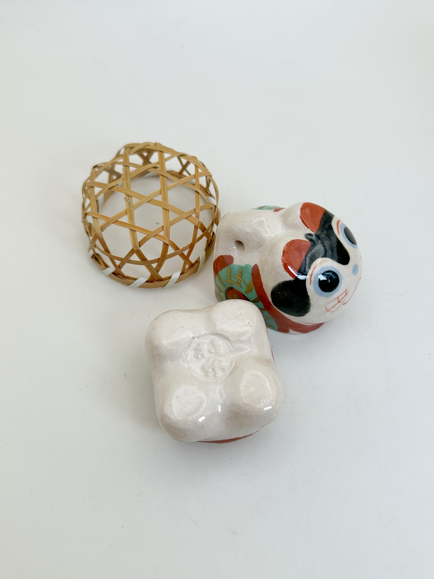 TB370 - Raku Inu Kaburi Kōgō by Itō Keiraku 伊東桂楽