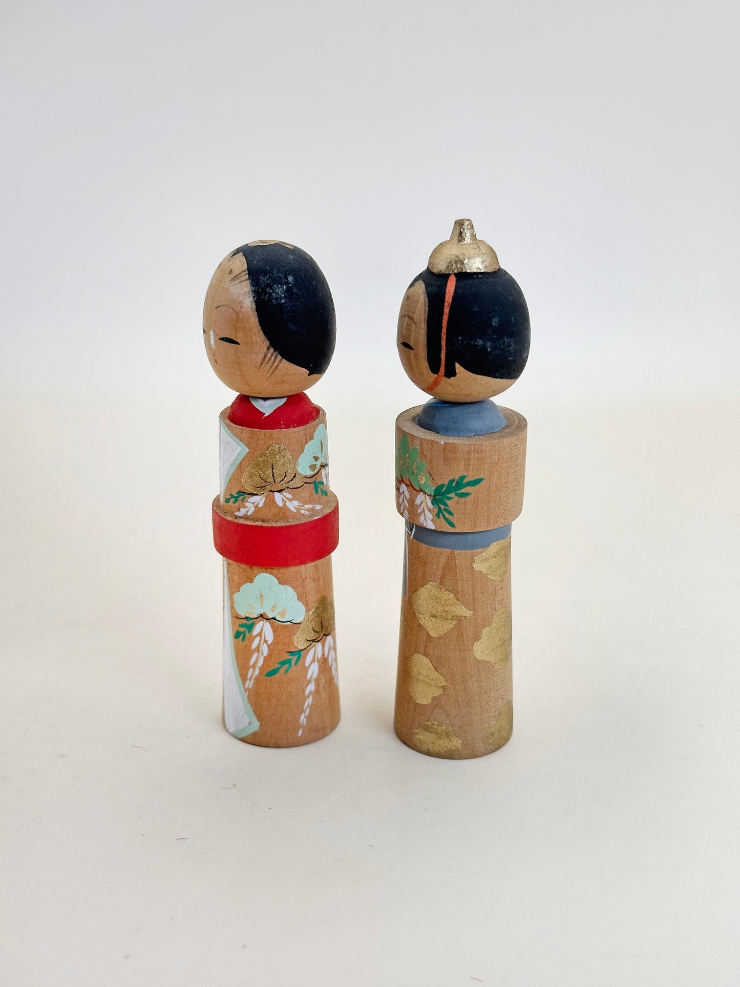 K10157 - Pair of Kokeshi Hina Ningyō 雛人形