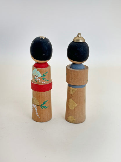 K10157 - Pair of Kokeshi Hina Ningyō 雛人形