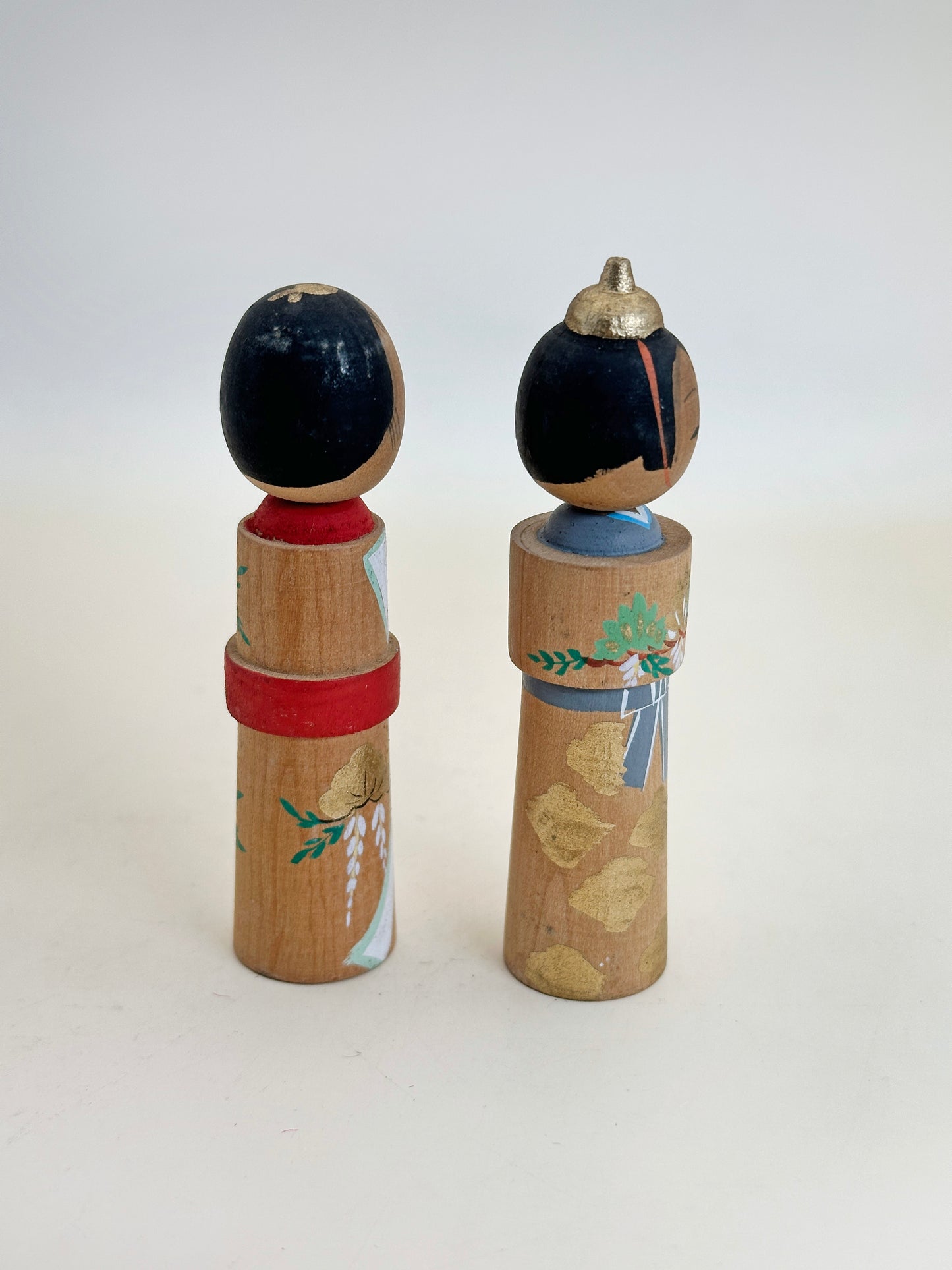 K10157 - Pair of Kokeshi Hina Ningyō 雛人形