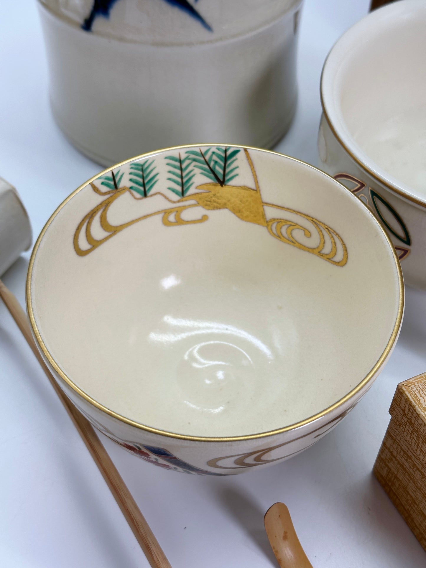TC129 - Japanese Matcha Tea Ceremony Set – 茶箱 (Chabako) Complete Tea Utensil Set