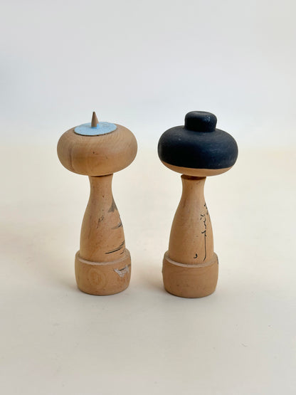 K05053 - Omiyage Kokeshi Pair from Aizu 会津