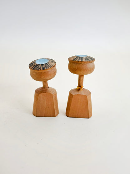K05049 - Omiayge Kappa Shogi Chess Kokeshi 河童