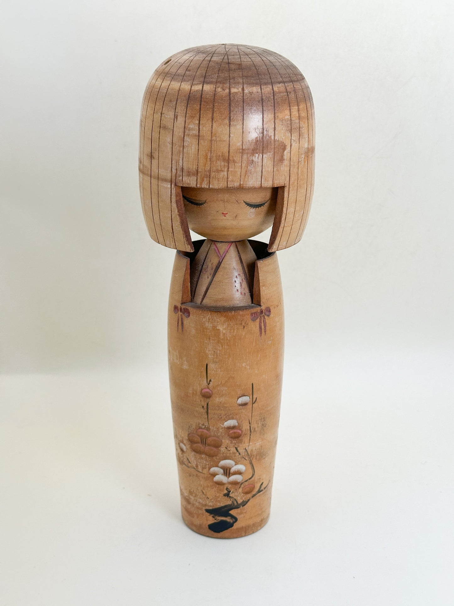 K25205 - Sōsaku Kokeshi by Yamagishi Umeyoshi 山岸梅好