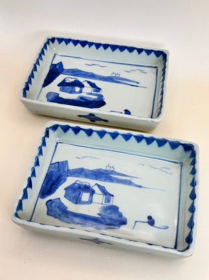 TB192 - Porcelain Plates in the Ko-Imari style 古伊万里