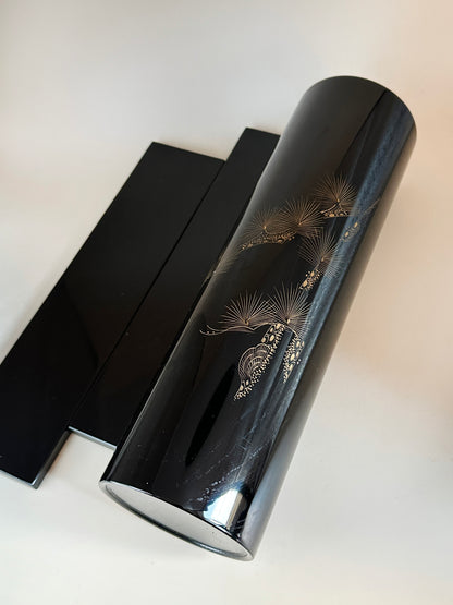 TB113 - Wajima-nuri Lacquer Vase 輪島塗