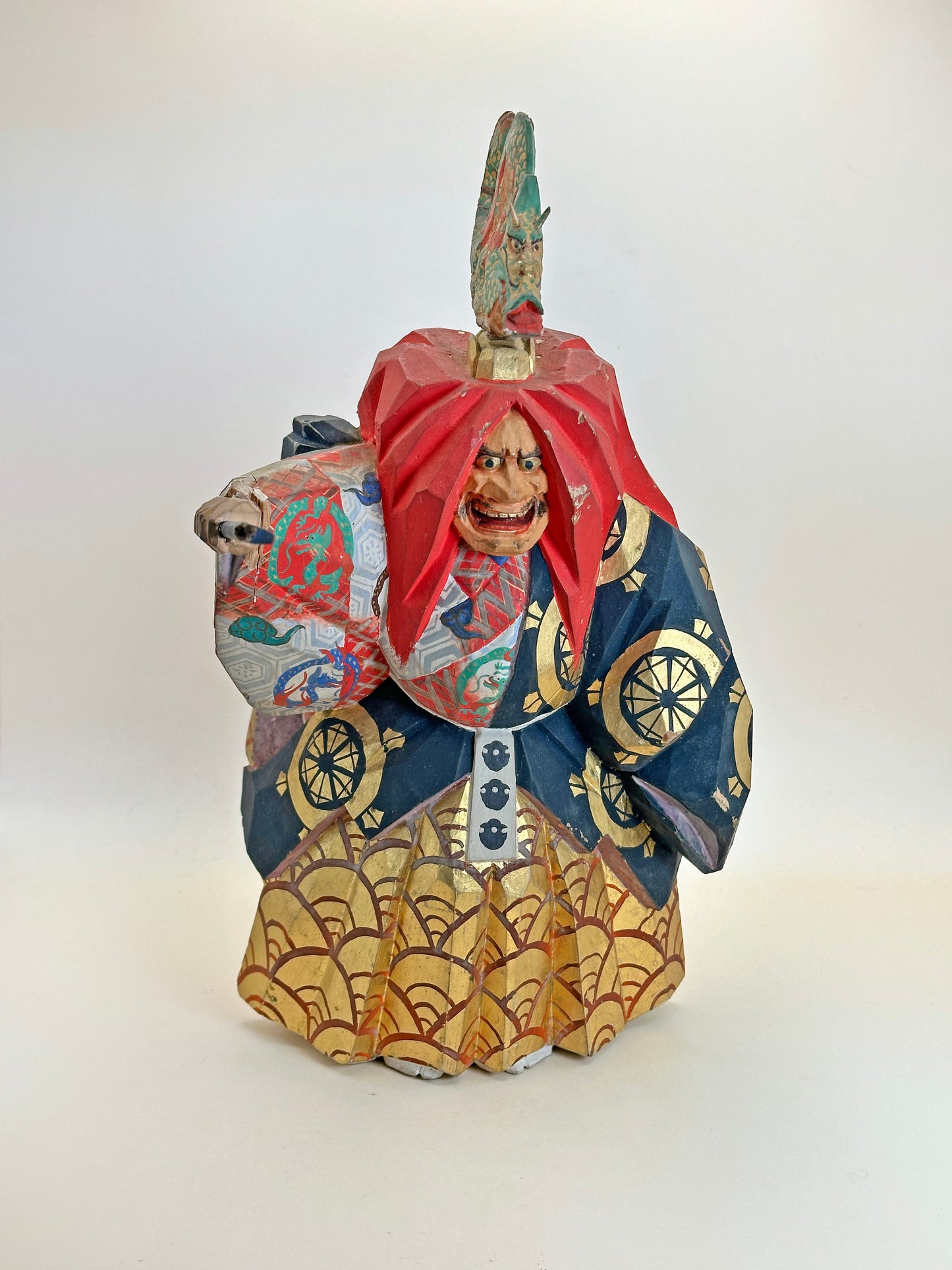 FT260 - Poupée Nara par Sōshin Somekawa 奈良人形 一刀彫