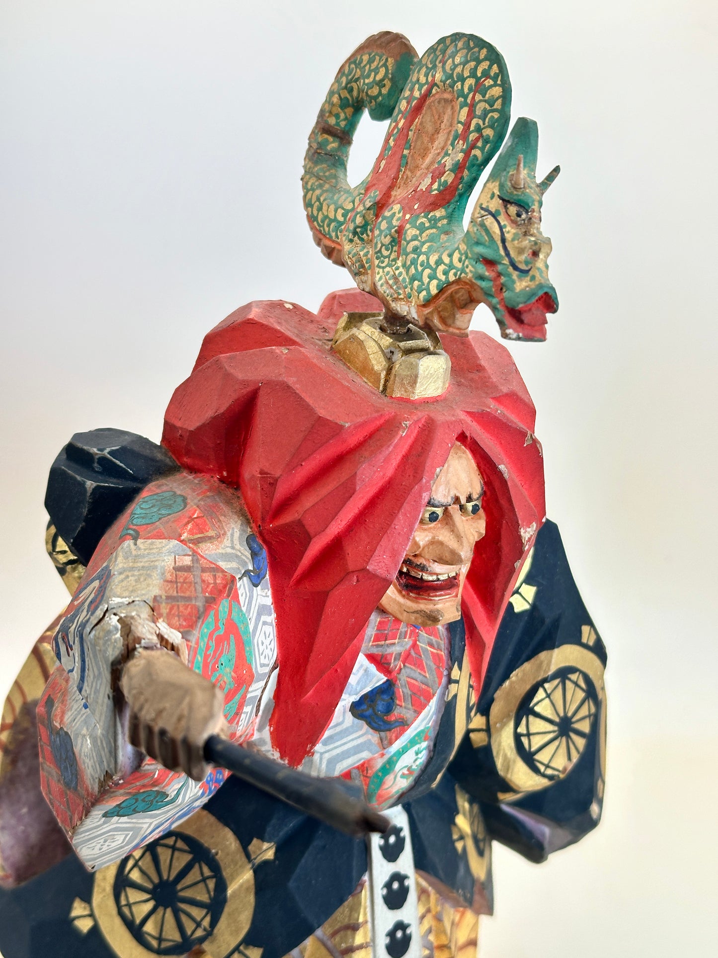 FT260 - Poupée Nara par Sōshin Somekawa 奈良人形 一刀彫