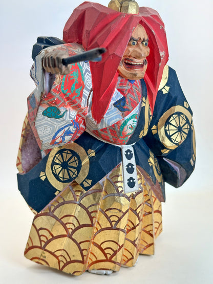 FT260 - Poupée Nara par Sōshin Somekawa 奈良人形 一刀彫