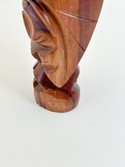 K15170 - Wooden Craft Tiki-style ティキ像