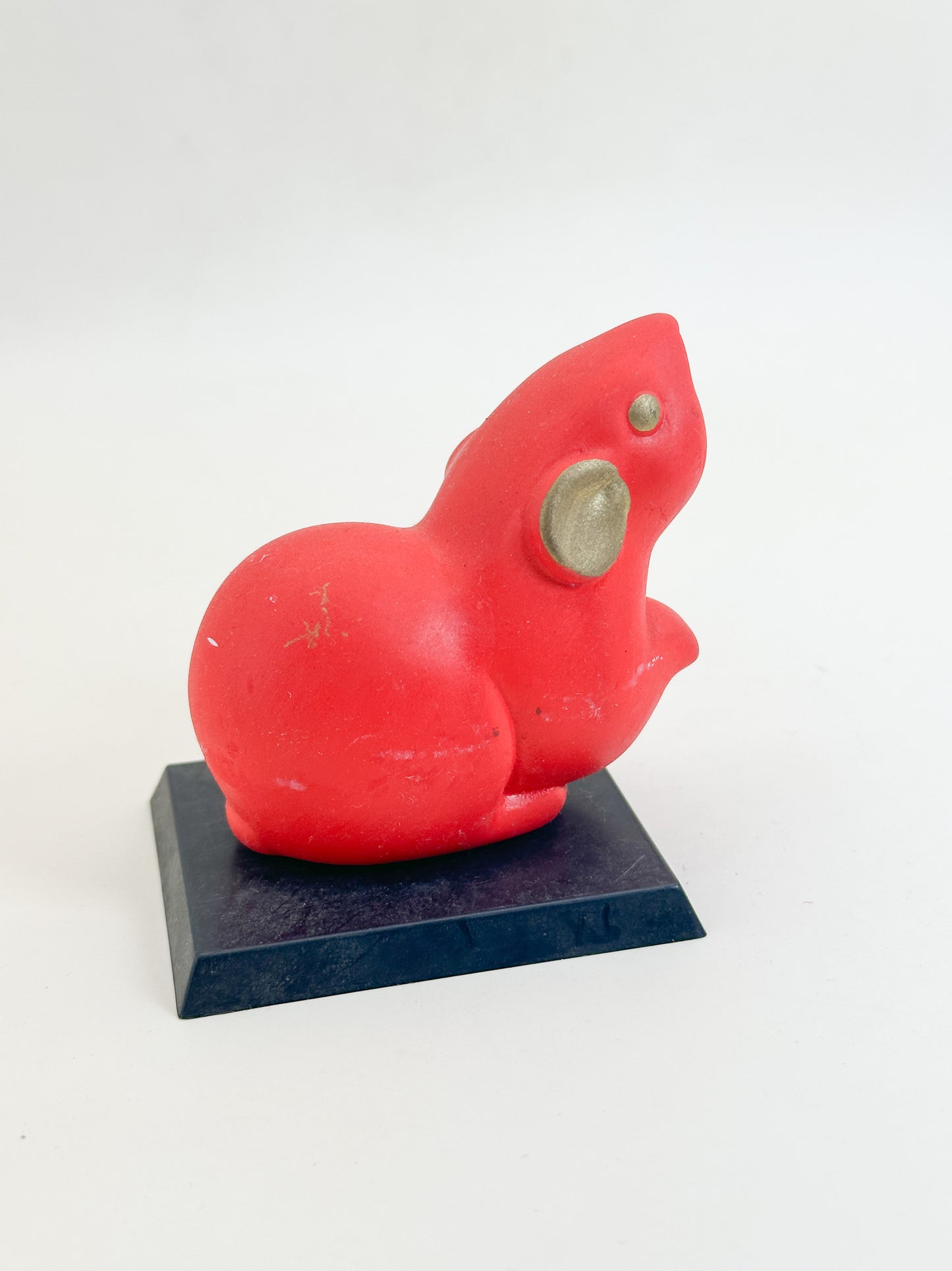 FT534 - Rat zodiac ornament by Seizan-gama 蜻山窯
