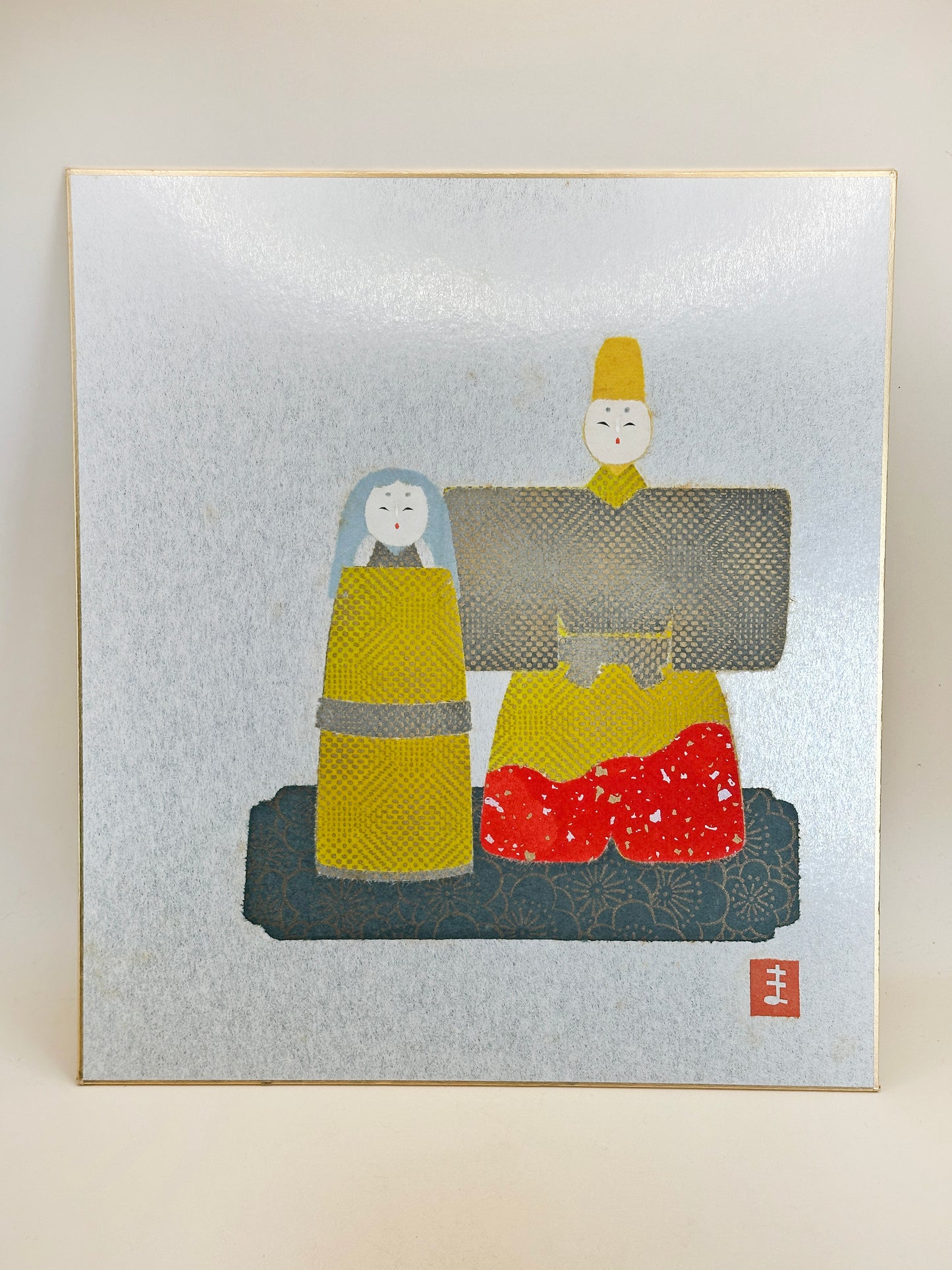 SHP192 - Shikishi Hina Ningyō by Masumi Kobayashi 小林真澄