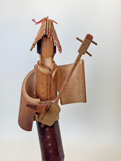 K25148 - Torioi Echizen bamboo doll 越前竹人形