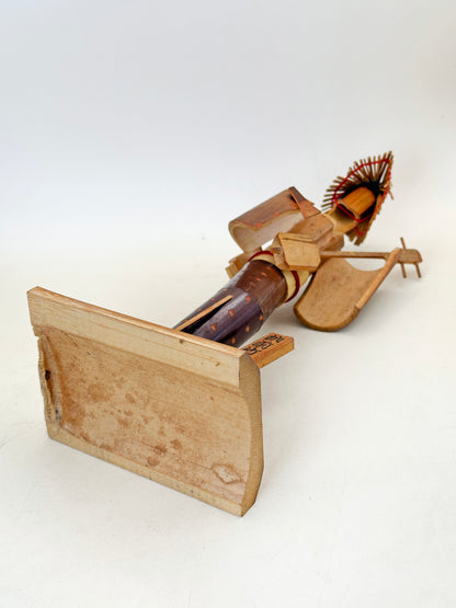 K25148 - Torioi Echizen bamboo doll 越前竹人形