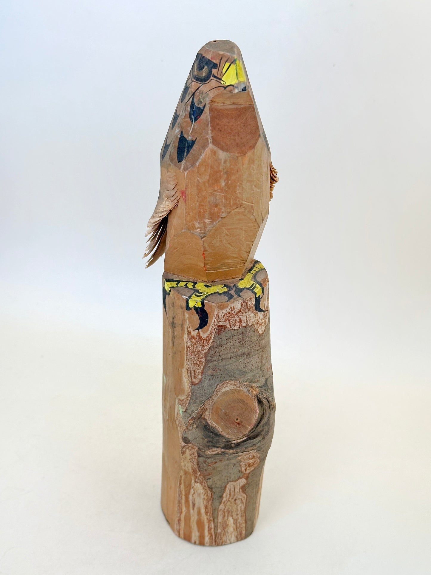 K25147 - Omiyage Sasano Ittōbori Hawk 笹野一刀彫 鷹