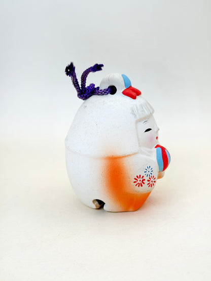 CB228 - Clochette en terre cuite Dorei Clay Bell de Hakata ningyō 博多人形